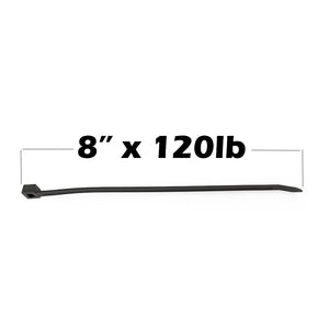 8" Cable Ties (12/pk)